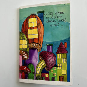 FAIRY VILLAGE UNLINED NOTEBOOK A5